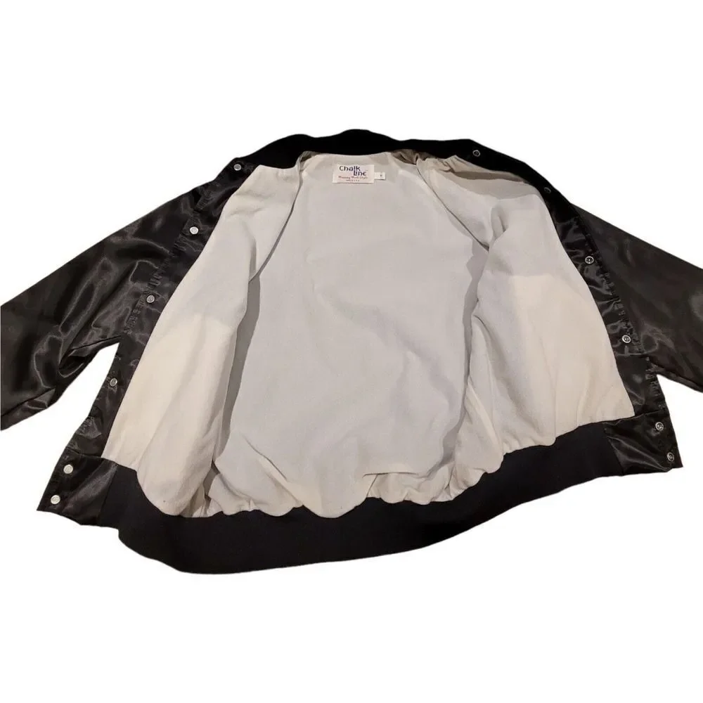 Chalk Line Vintage‎ Disney Mickey Mouse Satin Jacket Size Medium READ
